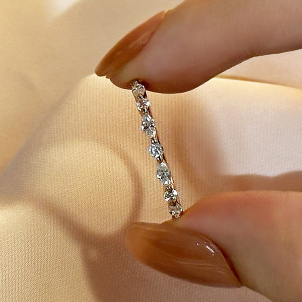 Louily Elegant Marquise Cut Wedding Band - louilyjewelry