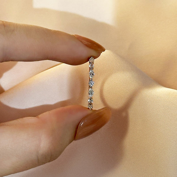 Louily Elegant Marquise Cut Wedding Band - louilyjewelry