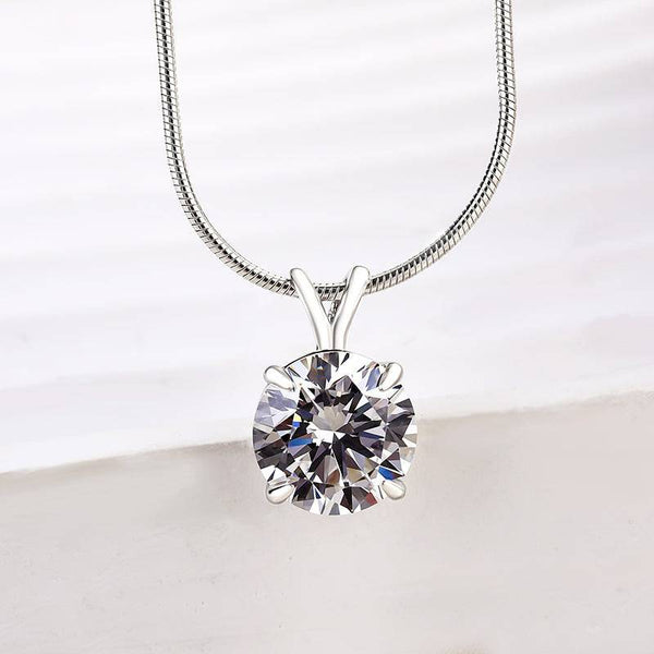 Louily Bright Round Cut Necklace - louilyjewelry