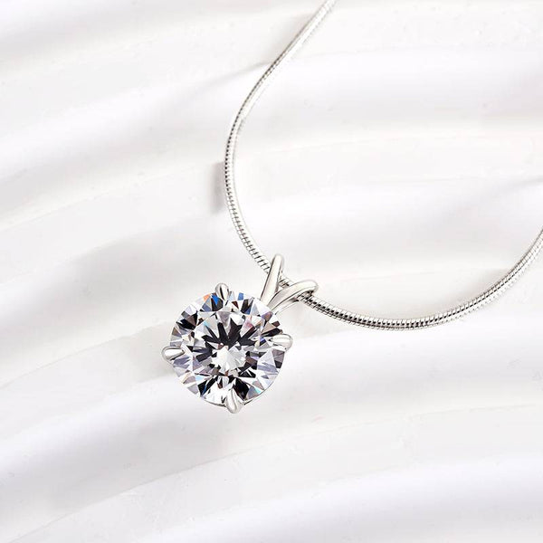 Louily Bright Round Cut Necklace - louilyjewelry