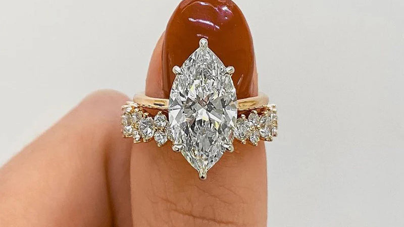 How to Pair a Marquise Engagement Ring with a Wedding Band: A Comprehensive Guide