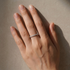 Louily Moissanite 0.5 Ct Round Cut Pave Wedding Band - louilyjewelry