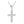 Load image into Gallery viewer, Louily Moissanite Cross Necklace

