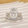 3PC Wedding Sets 6.5Ct Elongated Cushion Cut Wedding Ring Set With Classic Wedding Bands - louilyjewelry