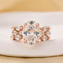 Louily Unique 4.5Ct Oval&Marquise Cut 3PC Wedding Ring Set In Sterling Silver - louilyjewelry