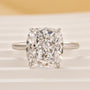 Louily Precious 6.0 CT Cushion Cut Engagement Ring In Sterling Silver - louilyjewelry