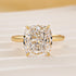 Louily Precious 6.0 CT Cushion Cut Engagement Ring In Sterling Silver - louilyjewelry