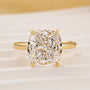 Louily Precious 6.0 CT Cushion Cut Engagement Ring In Sterling Silver - louilyjewelry