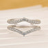 Vintage Engagement Ring Enhancer Wedding Band In Sterling Silver - louilyjewelry