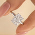 Louily Classic 4.5 Carat Radiant Cut Simulated Diamond Engagement Ring/Wedding Set - louilyjewelry