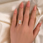 Louily Classic Radiant Cut Simulated Diamond Engagement Ring - louilyjewelry