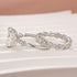 Louily Moissanite 3.5 Carat Radiant Cut Engagement Ring In Sterling Silver - louilyjewelry