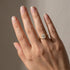 Moissanite 2.0 Ct Oval Cut Solitaire Engagement Ring In 925 Sterling Silver - louilyjewelry