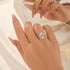 4.5Ct Oval Cut Engagement Ring Promise Ring For Her - louilyjewelry