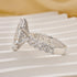 4.0Ct Marquise Cut Side Stone Engagement Ring Travel Ring In Sterling Silver - louilyjewelry