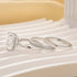 Elongated cushion ring set side profile