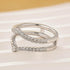 Vintage Engagement Ring Enhancer Wedding Band In Sterling Silver - louilyjewelry