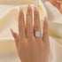 Louily 2.0 Carat Double Halo Cushion Cut Engagement Ring In Sterling Silver - louilyjewelry