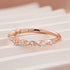 Louily Moissanite 0.55Ct Marquise&Round Wedding Band In Sterling Silver - louilyjewelry
