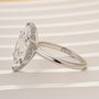 Classic 3.0~4.0Ct Marquise Cut Hidden Halo Engagement Ring Travel Ring - louilyjewelry