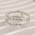 Classic 0.77Ct Insert Wedding Band Engagement Ring Enhancer - louilyjewelry