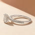 Louily Moissanite 1.0 Carat 2.0 Carat 3.5 Carat Radiant Cut Engagement Ring - louilyjewelry