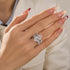 3PC 6.0Ct Marquise Cut Engagement Ring With Classic Wedding Band Wedding Ring Set - louilyjewelry