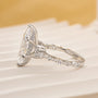 S925 4.0Ct Marquise Cut Side Stone Engagement Ring For Woman - louilyjewelry