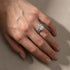 Moissanite 2.0Ct Round Cut Engagement Ring with 0.5Ct Round Wedding Band - louilyjewelry