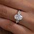 Louily Outstanding Oval Cut Three Stone Engagement Ring - louilyjewelry