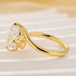 4.0Ct Cushion Cut Solitaire Engagement Ring In Sterling Silver - louilyjewelry