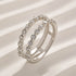Classic 0.77Ct Insert Wedding Band Engagement Ring Enhancer - louilyjewelry