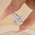 4.0Ct Marquise Cut Side Stone Engagement Ring Travel Ring In Sterling Silver - louilyjewelry