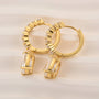 Louily Unique 4.0 Carat Cushion Cut Yellow Gold Earrings In Sterling Silver - louilyjewelry