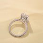 Louily Elegant 4.5Ct Radiant Cut Engagement Ring Promise Ring For Her - louilyjewelry