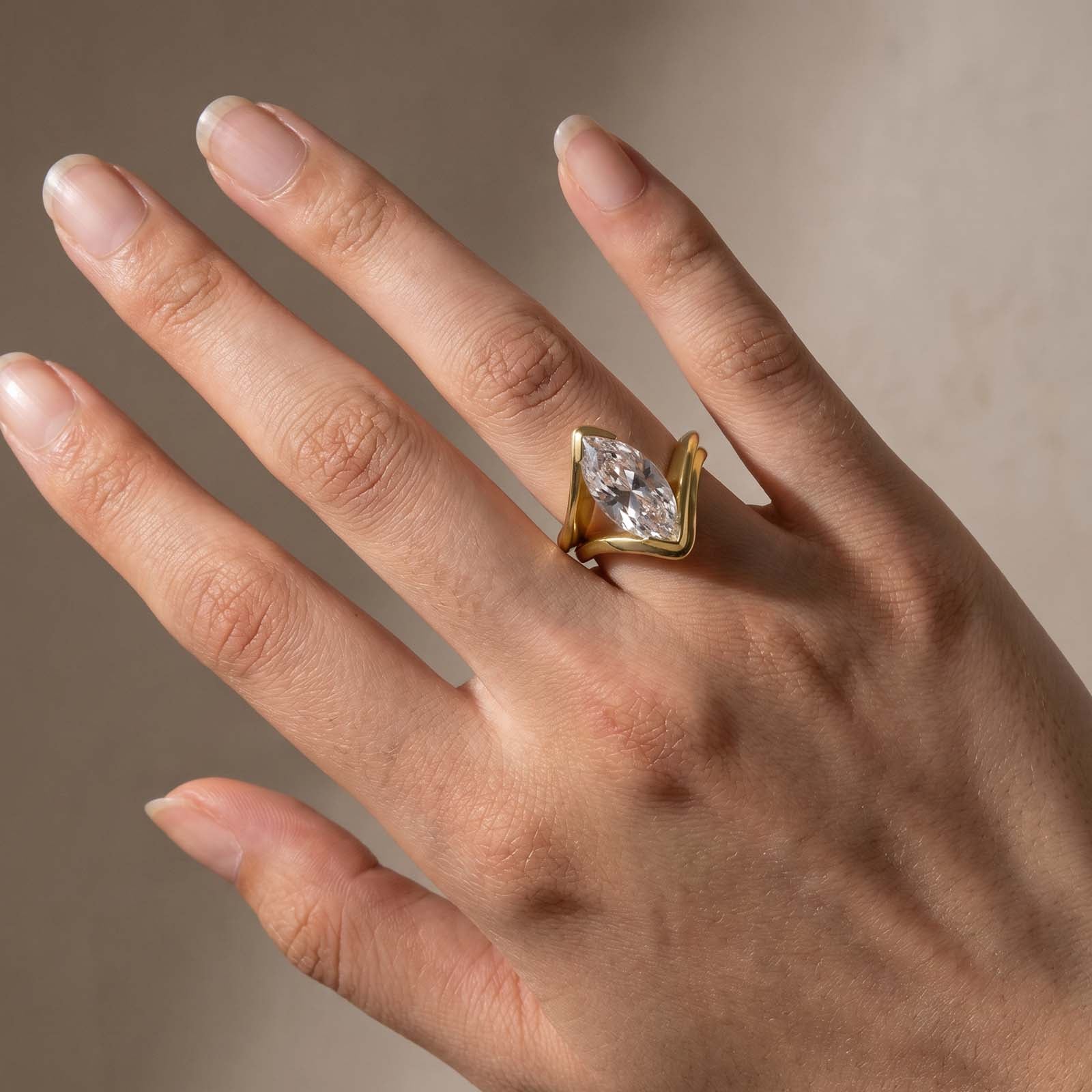 S925 2PC 4.0Ct Marquise Cut Solitaire Engagement Ring with Design Wedding Band Bridal Ring Sets