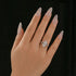 3.0Ct Marquise Cut Split Shank Engagement Ring Travel Ring In Sterling Silver - louilyjewelry