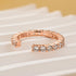 1.3Ct Open Round Cut Eternity Wedding Band In Sterling Silver - louilyjewelry