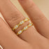 Louily Special Round Cut Jacket Wedding Band For Women In Sterling Silver - louilyjewelry