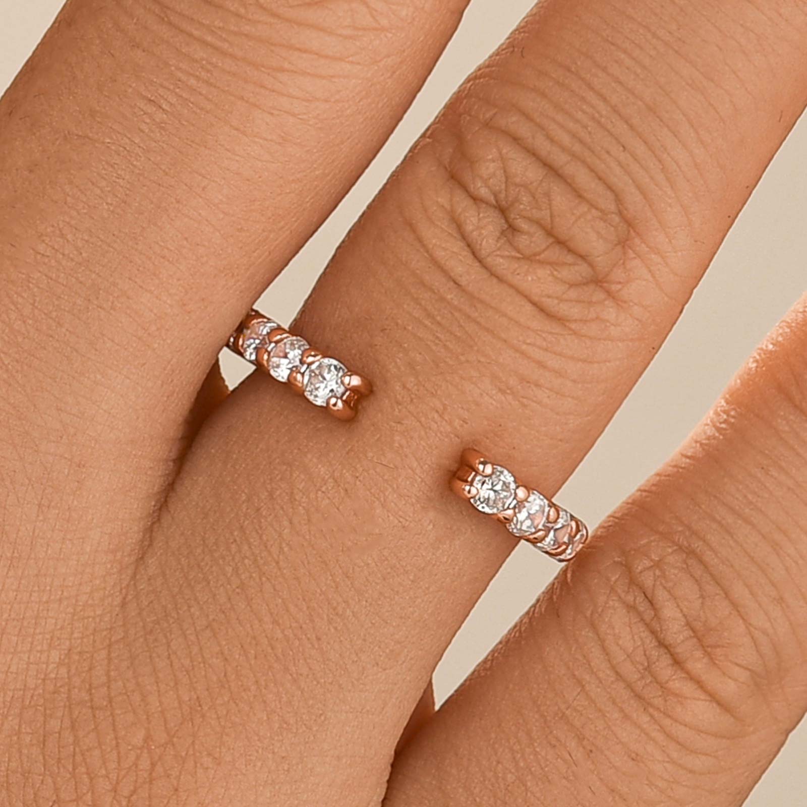 1.3Ct Open Round Cut Eternity Wedding Band In Sterling Silver