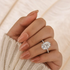 Louily Moissanite 4.0~5.5 Carat Oval Cut Engagement Ring - louilyjewelry