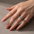 Louily Moissanite 2.0 Carat Round Cut Twist Wedding Ring Set - louilyjewelry