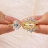 Louily Exclusive Oval Cut Wedding Ring Set With Jacket Wedding Band - louilyjewelry
