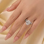 3PC 4.5Ct Oval Cut Classic Wedding Ring Set Promise Ring For Her - louilyjewelry