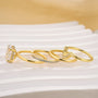 4PC 4.0Ct Oval Cut Classic Wedding Rings Engagement Rings For Her - louilyjewelry