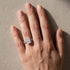 Radiant cut bridal ring set everyday styling