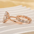 Louily Special 3.0Ct Marquise Cut Wedding Set - louilyjewelry