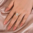 Louily Moissanite 4.0 Ct Pear Cut Engagement Ring For Women - louilyjewelry