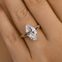 Louily Exquisite Split Shank Marquise Cut Engagement Ring - louilyjewelry