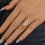 Louily Exquisite Split Shank Marquise Cut Engagement Ring - louilyjewelry
